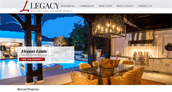 Desktop Screenshot of buildwithlegacy.com